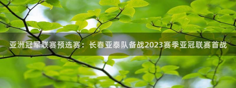 亚洲冠军联赛预选赛:长春亚泰队备战2023赛季亚冠联赛首战